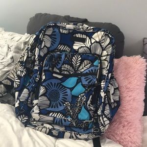 Vera Bradley Backpack (Blue Bayou)